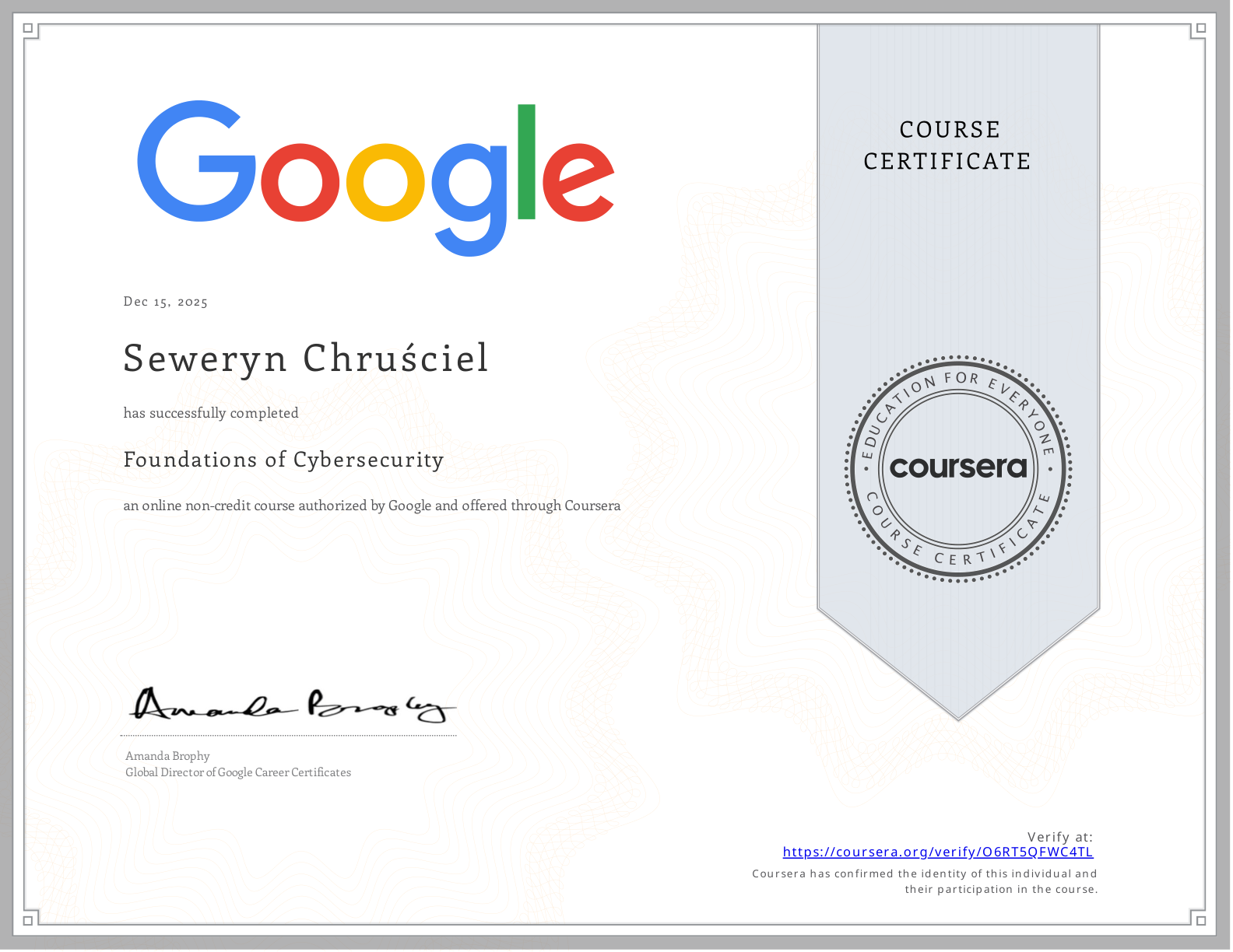 Google Cybersecurity
