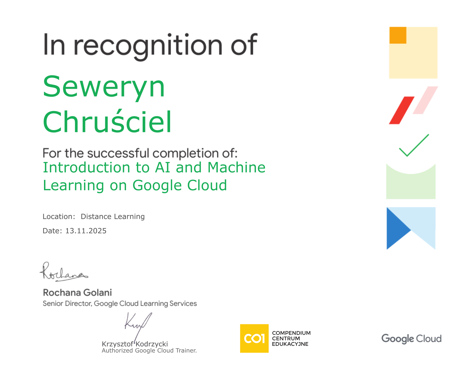 Google Cloud AI/ML
